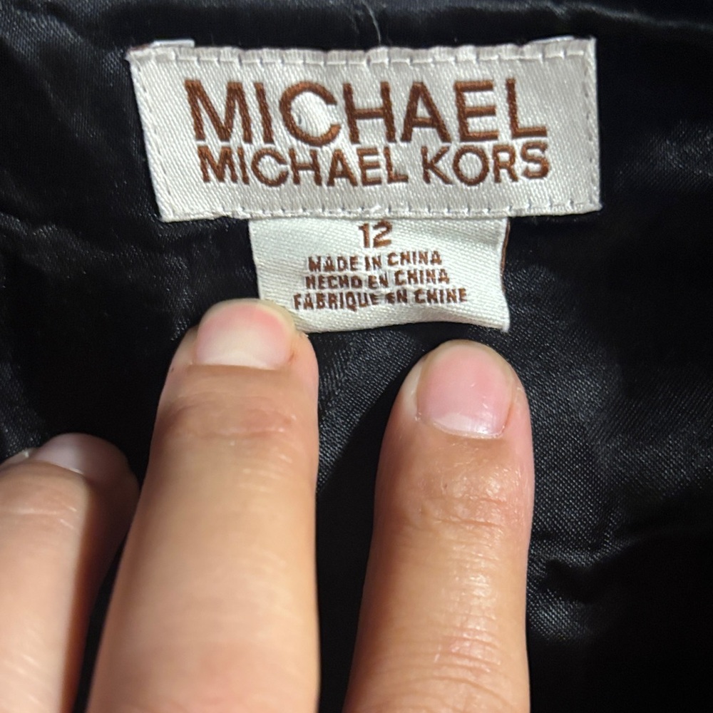 Michael Kors Women's Black Striped Suit - Picture 2 of 6